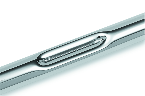 Bikers Choice 82-97 Big Twin & XL Chrome Medium Buckhorn Dimpled Bar