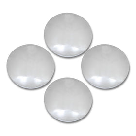 MR GASKET BABY MOON HUB CAPS 10-1/8ID"