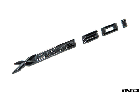 IND G07 X-Drive Painted Trunk Emblem