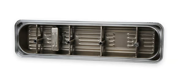 Mr. Gasket Chrome Valve Covers - Finned