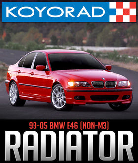 KOYORAD ALUMINUM RADIATOR: 1999-2005 BMW E46 (NON-M3) - 0