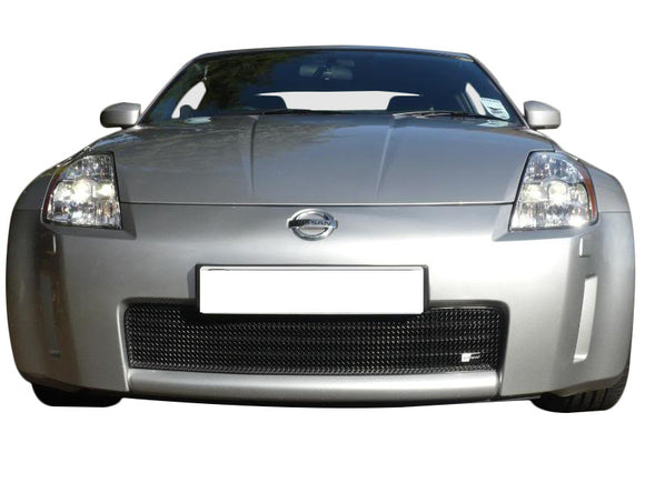 Zunsport Nissan 350Z Lower Grille (without towing eye) - Black finish