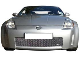Zunsport Nissan 350Z Lower Grille (with towing eye) - Silver finish