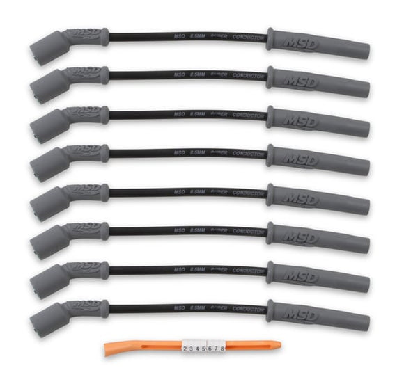 MSD Wire Set. Black Super Conductor. LS-1 Truck Engines. '99-on