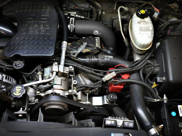 BladeRunner Aluminum Hot and Cold Charge Pipe Kit GM Diesel Trucks 06-10 V8-6.6L (td) LBZ/LMM