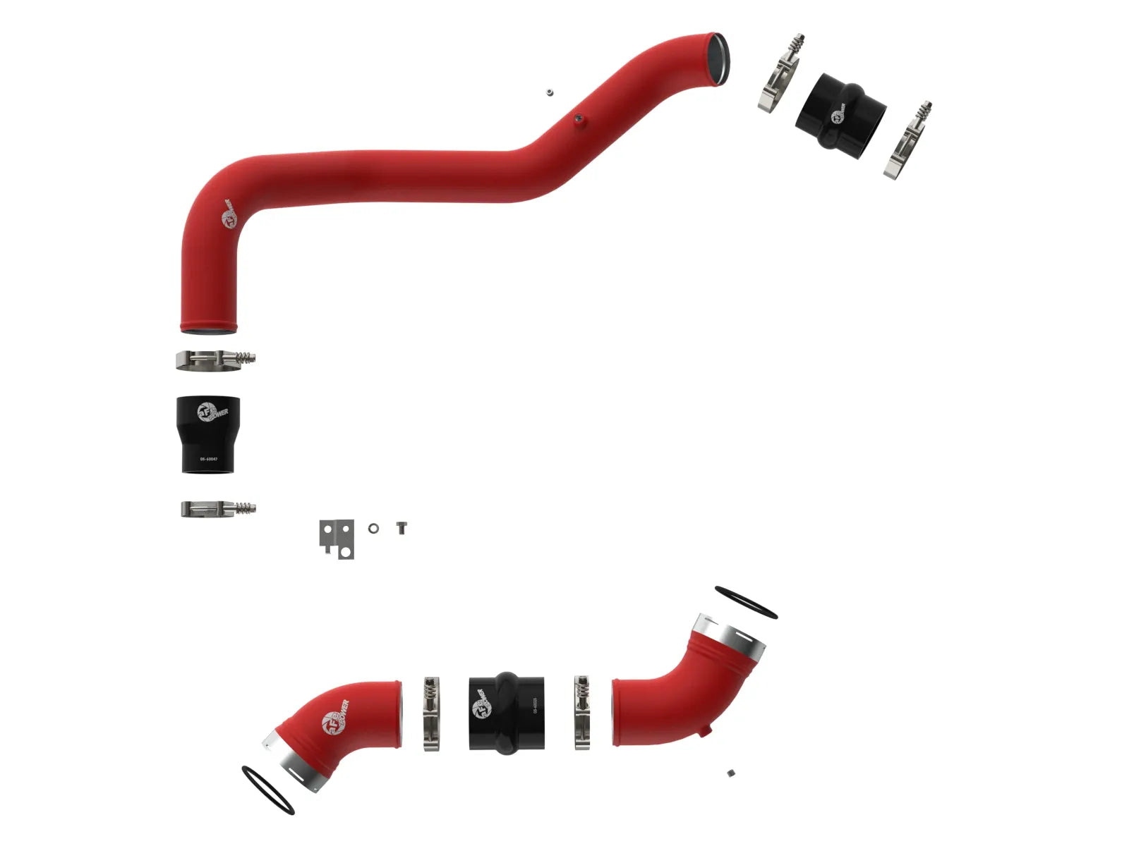 BladeRunner Aluminum Hot and Cold Charge Pipe Kit GM Diesel Trucks 06-10 V8-6.6L (td) LBZ/LMM