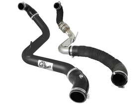 aFe Bladerunner 2.5in Intercooler Hot Side Tubes, 13-14 Ford Focus ST 2.0L (t) *Black* - 0