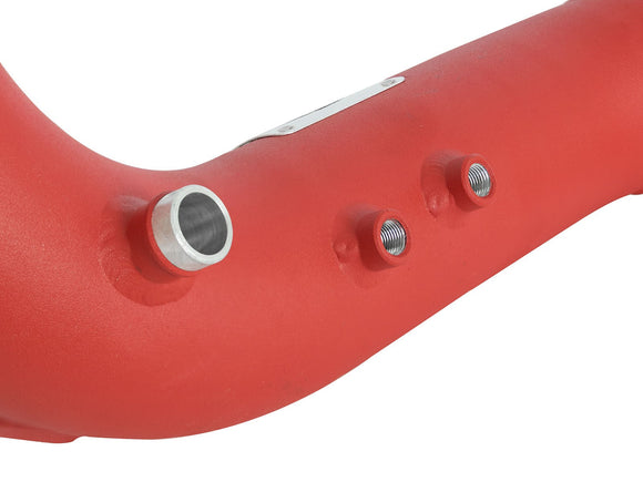 aFe BladeRunner 2.5-2.75in Red Intercooler Tube Cold Side w/ Couplings & Clamps Kit 13-16 BMW F30