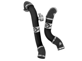 aFe BladeRunner Intercooler Tubes Black Hot/Cold Side for 15-16 Ford Mustang EcoBoost I4-2.3L (t) - 0