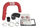 aFe BladeRunner 2.5in Red IC Tube Hot Side w/ Coupling & Clamp Kit 2016 GM Colorado/Canyon 2.8L-1