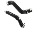 aFe BladeRunner Black Intercooler Hot & Cold Side Tubes Combo 19-20 GM Trucks 1500 L4-2.7L (t)-1