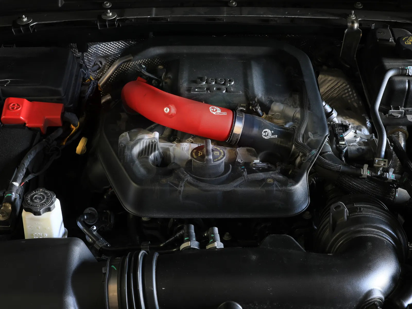 BladeRunner 2-1/2 IN Aluminum Hot Charge Pipe Jeep Wrangler (JL) 24-25 L4-2.0L (t)