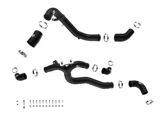 BladeRunner Aluminum Hot and Cold Charge Pipe Kit Genesis G70 19-26 V6-3.3L (tt)