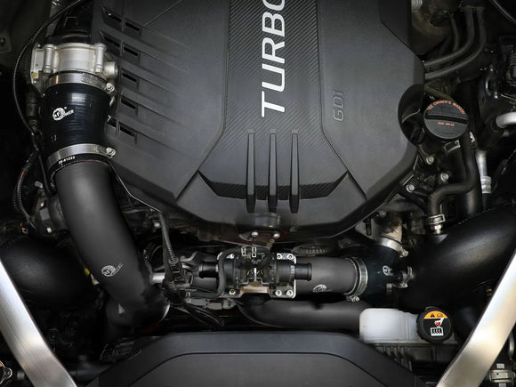 BladeRunner Aluminum Hot and Cold Charge Pipe Kit Genesis G70 19-26 V6-3.3L (tt)