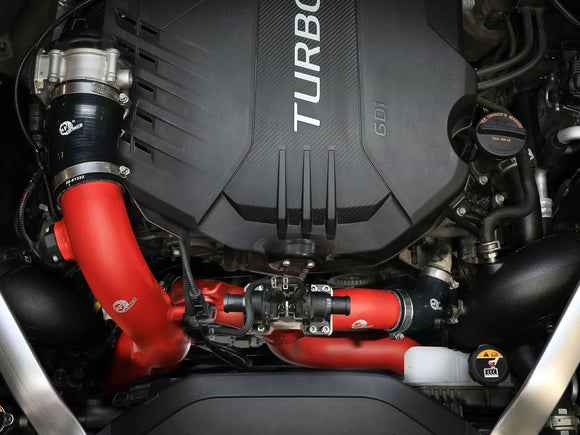BladeRunner Aluminum Hot and Cold Charge Pipe Kit Genesis G70 19-26 V6-3.3L (tt)