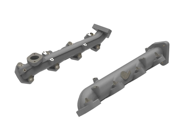 BladeRunner Ported Ductile Iron Exhaust Manifold Ford Diesel Trucks 11-14 V8-6.7L (td)