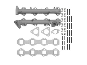 BladeRunner Ported Ductile Iron Exhaust Manifold Ford Diesel Trucks 11-14 V8-6.7L (td) - 0