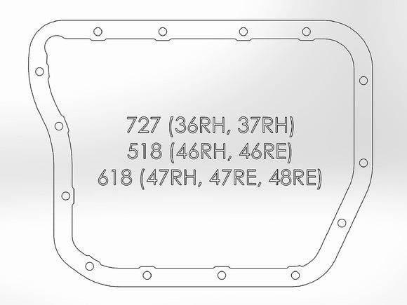 aFe Power Cover Trans Pan Machined Trans Pan 2006 Dodge RAM 5.9L Cummins