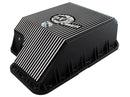 afe Transmission Pan (Black); Ford Diesel Trucks 03-10 V8-6.0/6.4L (td)-3