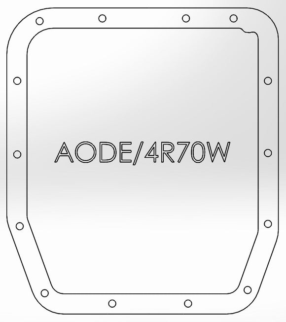 afe Transmission Pan (Black); Ford Trucks 94-08 AODE