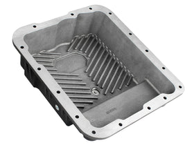 aFe Transmission Pan (Black w/ Machined Fins) GM Trucks 99-16 (4L60-E/4L60E/4L65E/4L70E/4L75E) - 0