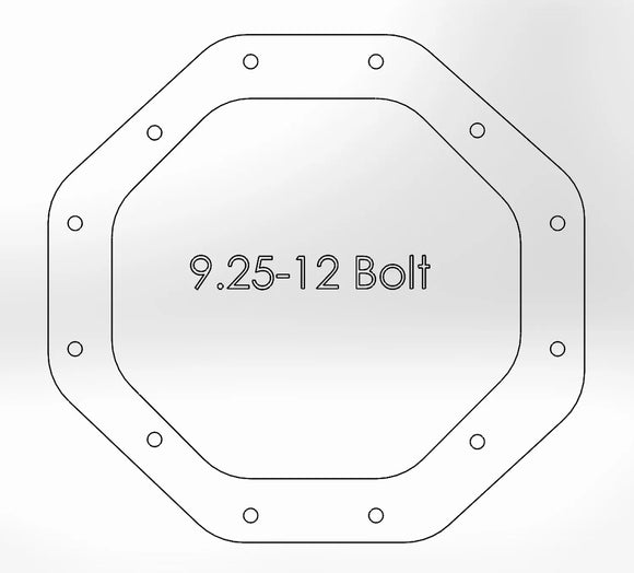AFE Rear Differential Cover (Raw; Pro Series); Dodge/RAM 94-14 Corporate 9.25 (12-Bolt)
