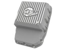 aFe Transmission Pan Raw w/ Machined Fins 13-19 Dodge Diesel Trucks L6-6.7L (td)-1