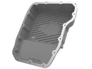 aFe Transmission Pan Raw w/ Machined Fins 13-19 Dodge Diesel Trucks L6-6.7L (td)-2