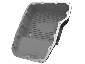 aFe Transmission Pan (Black w/ Machined Fins) 13-19 Dodge Diesel Trucks L6-6.7L (td) - 0