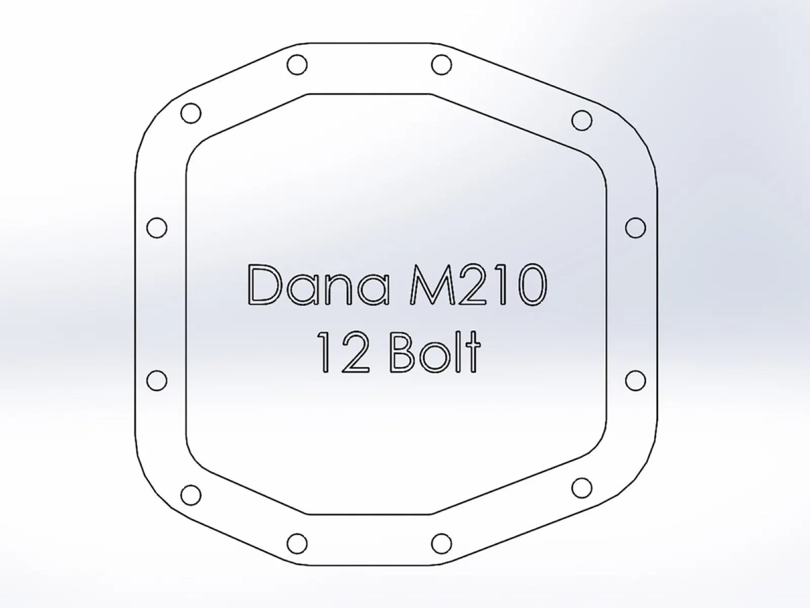 aFe POWER Pro Series Front Differential Cover Black Jeep Wrangler (JL) 18-25/ Gladiator (JT) 20-25 (Dana M210)