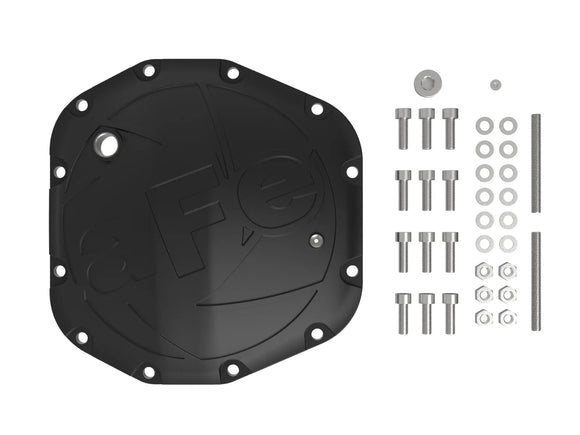 aFe POWER Pro Series Rear Differential Cover Black Jeep Wrangler (JL) 18-25 L4-2.0L (t)/ V6-3.6L (Dana M220)