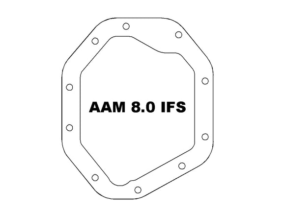 aFe POWER Pro Series Front Differential Cover GM Trucks/SUVs 19-26 (AAM 8.0 IFS)
