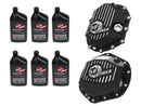 aFe POWER Front & Rear Diff GUARD Package w/ Oil GM Diesel Trucks 11-19 V8 (AAM 9.25-12 & AAM 11.5-14)-1