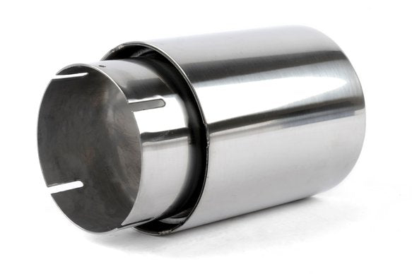 Dinan Double-Walled 4" Clamp-On Exhaust Tip (Polished) - 0