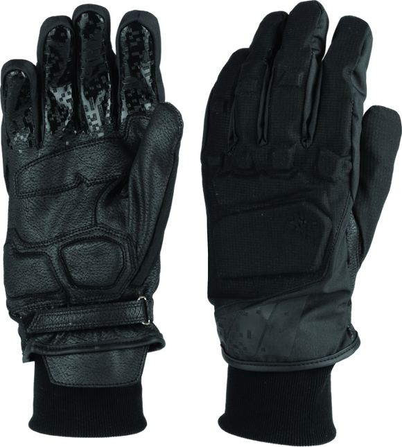 FIRSTGEAR Thermodry Short Gloves Black - Extra Large