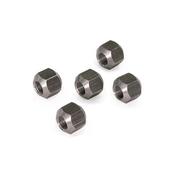 Moroso Double Ended Lug Nuts - 5/8in-18 x 1in Hex (Use w/Part No 62010) - 5 Pack