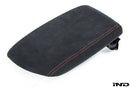 IND F87 M2 Alcantara Stitched Armrest-2