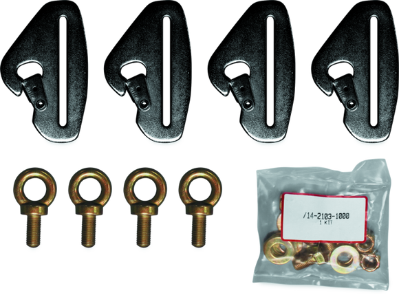 DragonFire Racing Harness Mounting Kit- Quck Release for Can-Am Maverick Models