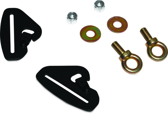 DragonFire Racing Quick-Release Snap Hook Harness Tab Kits 3in