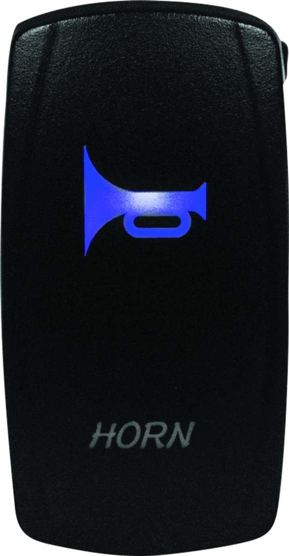 DragonFire Racing Lighted Switch Horn On/Off Blue