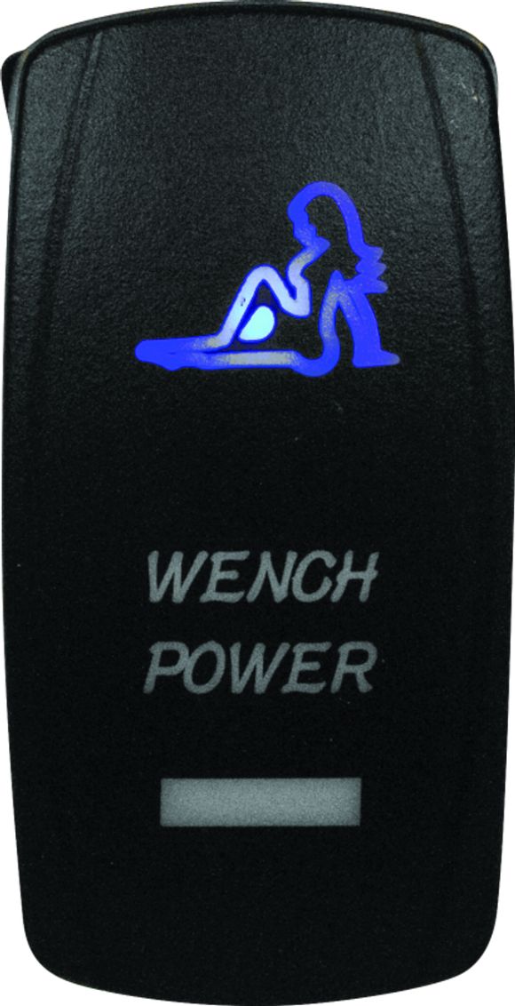 DragonFire Racing Lighted Switch Wench Power Blue