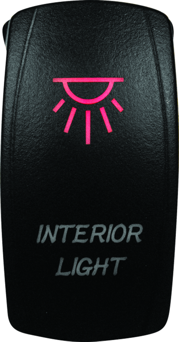 DragonFire Racing Lighted Switch On/Off Red