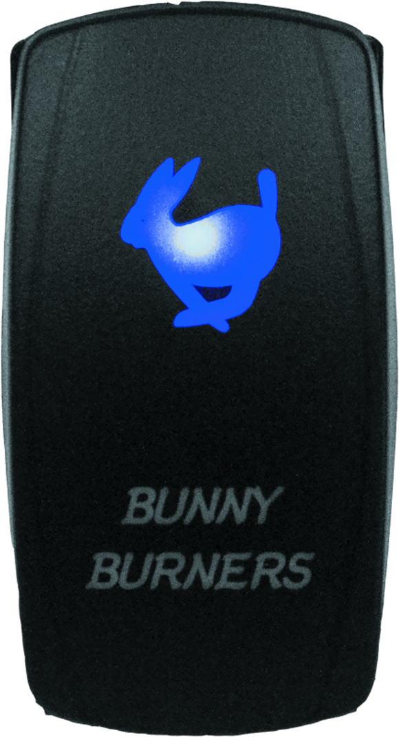 DragonFire Racing Lighted Switch Bunny Burner On/Off Blue