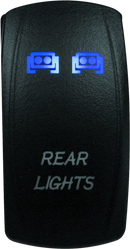 DragonFire Racing Lighted Switch Rear Light On/Off Blue-1