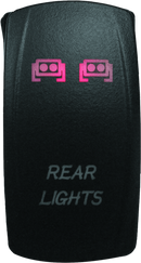 DragonFire Racing Lighted Switch Rear Light On/Off Red-1