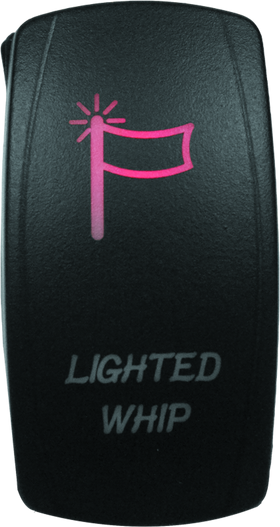 DragonFire Racing Lighted Switch Whip On/Off Red