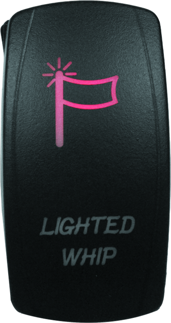 DragonFire Racing Lighted Switch Whip On/Off Red