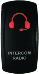 DragonFire Racing Lighted Switch Int/Rad On/Off Red Led-1