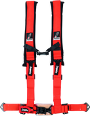 DragonFire Racing Harness- H-Style- 4-Point- 2in Buckle- Orange-1