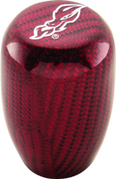 DragonFire Racing Shift Knob Short- Red Carbon Fiber-1